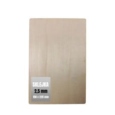 Fanera 2.5mm 150x225mm - Drožybos lenta - Forma