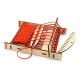 Plywood weaving loom - DIY - wooden educational toy