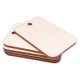 Plywood Label 57x32mm - Tag for carving and painting - Format