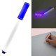 Fluorescencinis rašiklis - UV žymeklis - 10 cm - nykstantis žymeklis