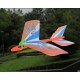 Fly Back rubber band plane - darts with backlight - educational model for children