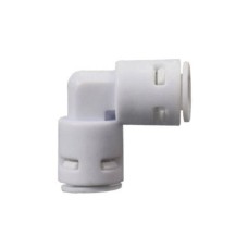 Quick water connector - elbow - 2x 1/4" 6.5mm plug - hose connector - osmosis