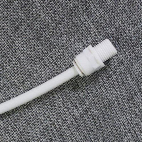 Water quick connector - straight - 1/4" 6.5mm plug, 12mm thread - hose connector - osmosis Water quick connector - straight - 1/4" 6.5mm plug, 12mm thread - hose connector - osmosis