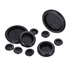 Rubber plug - for 22mm hole - black