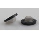 Rubber seal with convex filter 19mm - Filter for washing machine - shower hose