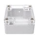 Hermetiškas korpusas elektronikai 65x58x35mm, atsparus vandeniui, su sandarikliu, pilkas Hermetiškas korpusas elektronikai 65x58x35mm, atsparus vandeniui, su sandarikliu, pilkas