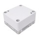 Hermetiškas korpusas elektronikai 65x58x35mm, atsparus vandeniui, su sandarikliu, pilkas Hermetiškas korpusas elektronikai 65x58x35mm, atsparus vandeniui, su sandarikliu, pilkas