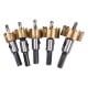 Set of 3 wood countersinks 12-16-19 mm - Chamfer for screws