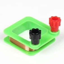 Induction coil for experiments - square - for experiments and construction of electrical circuits.