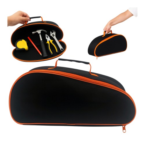 Įrankių dėklo organizatoriaus krepšys su apvalia rankena Įrankių dėklo organizatoriaus krepšys su apvalia rankena