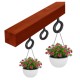 Screw-in eye hook 7cm - Ceiling hanger - Holder