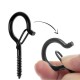Screw-in eye hook with buckle - Ceiling hanger - Handle with a lockable eye