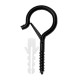 Screw-in eye hook with clamp - Ceiling hanger - Holder with lockable eyelet Screw-in eye hook with clamp - Ceiling hanger - Holder with lockable eyelet