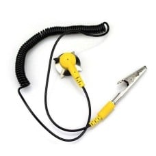 Grounding cable with clip for ESD mat - grounding for antistatic mats