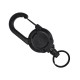 Jojo keychain - retractable lanyard - Retraktor keychain - black