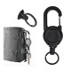 Jojo keychain - retractable lanyard - Retraktor keychain - black