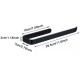 Black towel rack - self-adhesive -