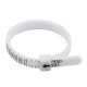 Jewelry ruler for measuring ring size