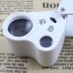 Jewelry loupe 30x 60x with LED - Pocket magnifying glass Jewelry loupe 30x 60x with LED - Pocket magnifying glass