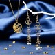 Jewelry ring set - gold - chain ring set Jewelry ring set - gold - chain ring set