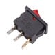 Cable switch - pass-through - ON/OFF - red - lamp switch Cable switch - pass-through - ON/OFF - red - lamp switch