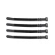 Cable tie 10x130mm - cable tie - black