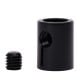 Cable Lock - Transparent - For 6.5mm Cable - Cable Clamp - 10pcs