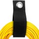Kabelių laikiklis - tvirtas Velcro - dydis L 50x160mm - juodas - tvirtinimo juosta