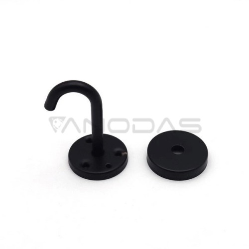 Ceiling hook - long black 55 mm - welded - hanger - handle  Ceiling hook - long black 55 mm - welded - hanger - handle