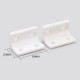 Corner connector for furniture 22x38mm - white - Furniture bracket - Angle support