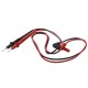 Angled test leads for the 9205 meter - 1000V 10A - 70cm -