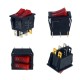 KCD3 rocker switch - ON/OFF switch - 220V - 6 PIN KCD3 rocker switch - ON/OFF switch - 220V - 6 PIN