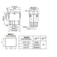 KCD3 rocker switch - ON/OFF switch - 220V - 6 PIN KCD3 rocker switch - ON/OFF switch - 220V - 6 PIN