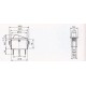 KCD3 rocker switch - ON/OFF switch - 230V - 3 PIN