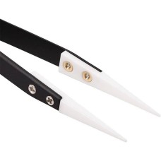 Ceramic tweezers - anti-static - 13cm - precision