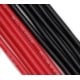 Konservuota varinė silikoninė viela 26AWG - 28 gyslos - 0.14 mm2 - raudona - lanksti