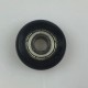 Guide wheel 5x23x7mm - black - 5mm axle - bearing roller - for 3D printers