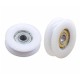 Guide wheel with OB V groove - axis 5mm - 0632UU - roller with ball bearings - for 3D printers