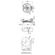 Basket - Holder for CR2016 CR2032 button cell battery