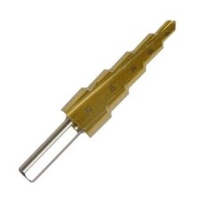 Kūgio grąžtas 4-12 mm metalui - Pakopinis grąžtas, Kalėdų eglutė - 1 vnt