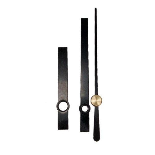 Straight Clock Hands Black - 88/118/115mm - Clock Hands Straight Clock Hands Black - 88/118/115mm - Clock Hands