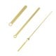 Gold-plated Clock Hands - 62/95/90mm - Minutes Indicator