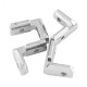 L-Type angle connector for aluminum profiles 2020- M4 - TSLOT, T-NUT, TNUT