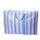 Storage bag - 100L - striped - durable