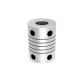 Flexible coupling 6/8 mm - aluminum coupling for 3D printer