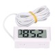 LCD termometras su zondu korpuse -50C iki 110C - Temperatūros matuoklis