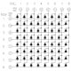 LED matrix 8x8 - red - 32x32mm - Led 3mm - common cathode