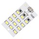 LED plokštė 5730 SMD Micro USB 12 diodų 5V šaltai balta šviesa LED plokštė 5730 SMD Micro USB 12 diodų 5V šaltai balta šviesa