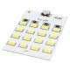 LED plokštė 5730 SMD Micro USB 16 diodų 5V šaltai balta šviesa 2vnt LED plokštė 5730 SMD Micro USB 16 diodų 5V šaltai balta šviesa 2vnt