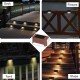 LED solar lamp - black - for stairs balustrade - external light LED solar lamp - black - for stairs balustrade - external light